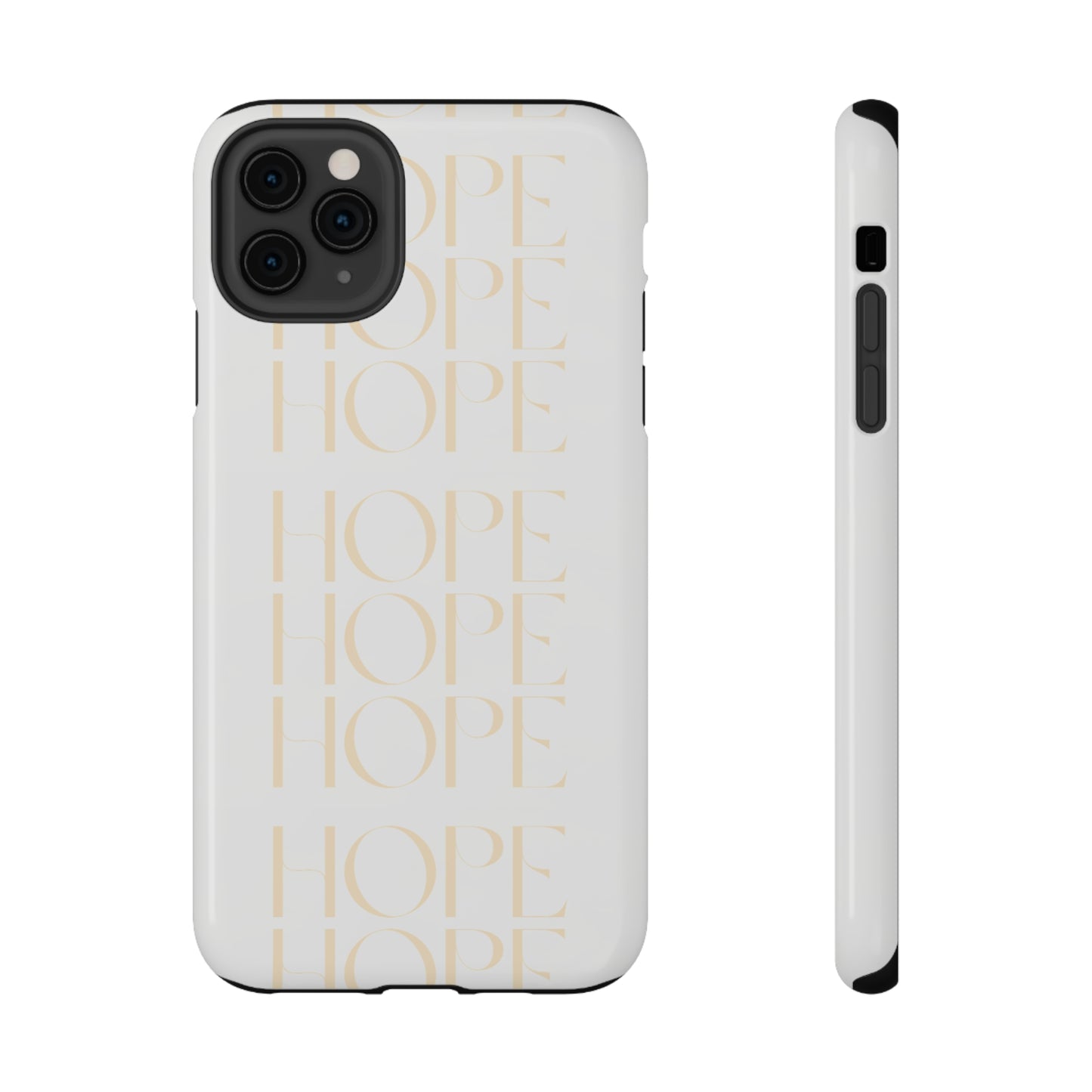 White Message of HOPE Impact-Resistant Cases