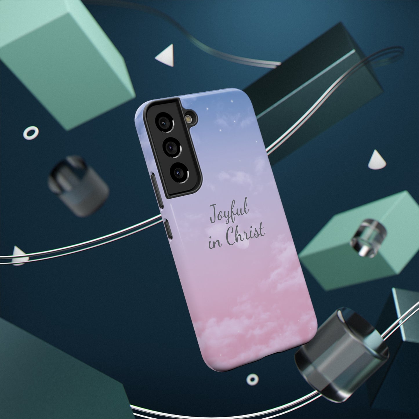 Joyful with Christ Impact-Resistant Cases