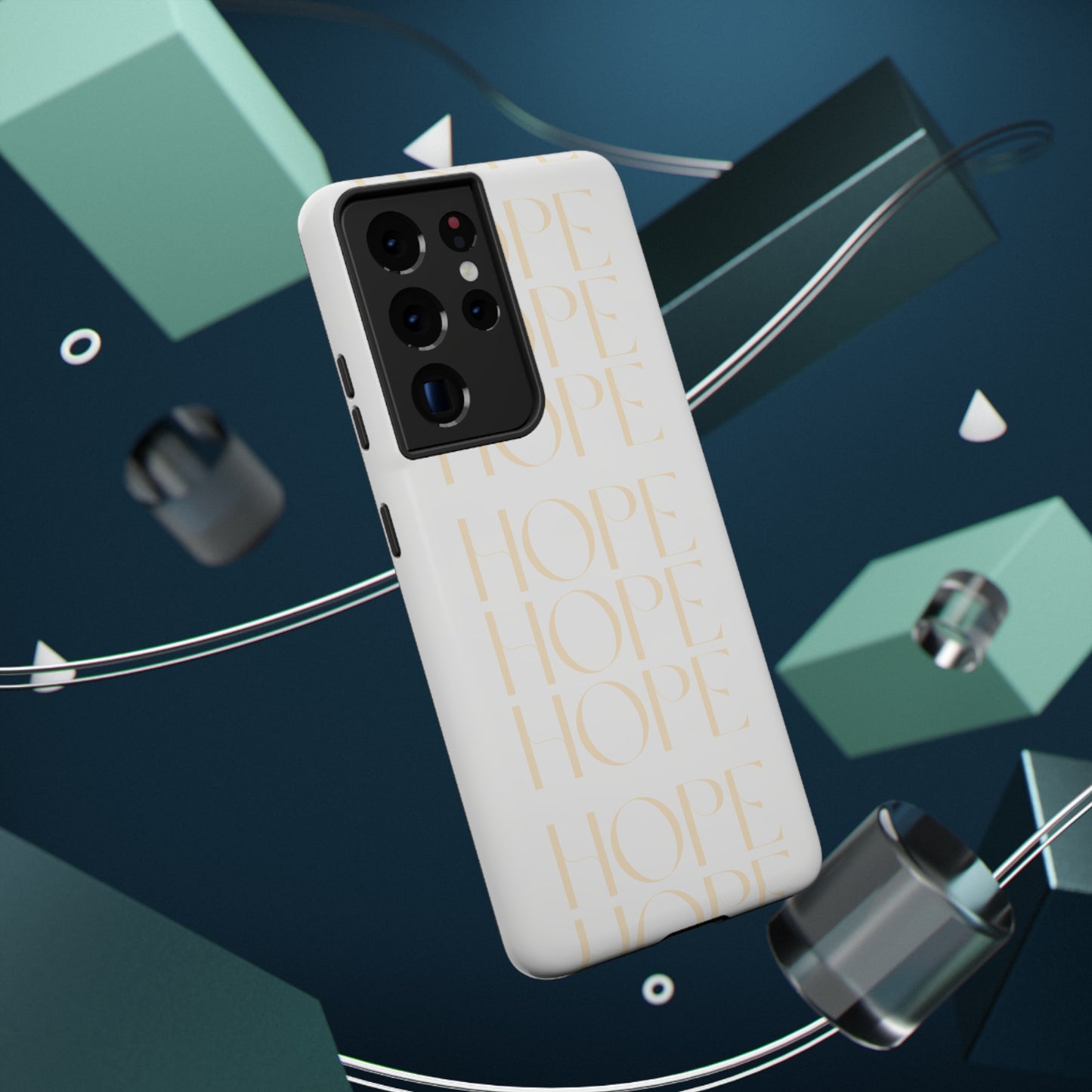 White Message of HOPE Impact-Resistant Cases
