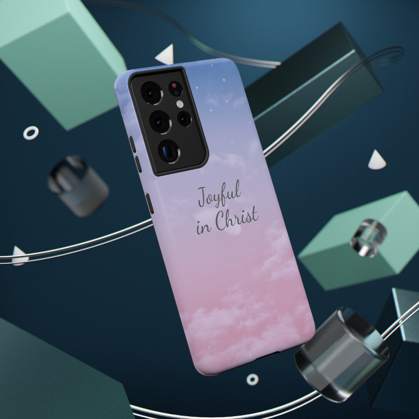 Joyful with Christ Impact-Resistant Cases