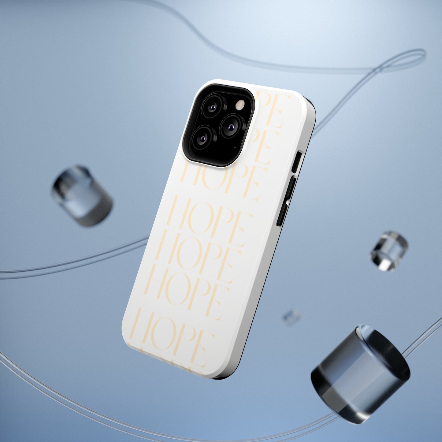 White Message of HOPE Impact-Resistant Cases