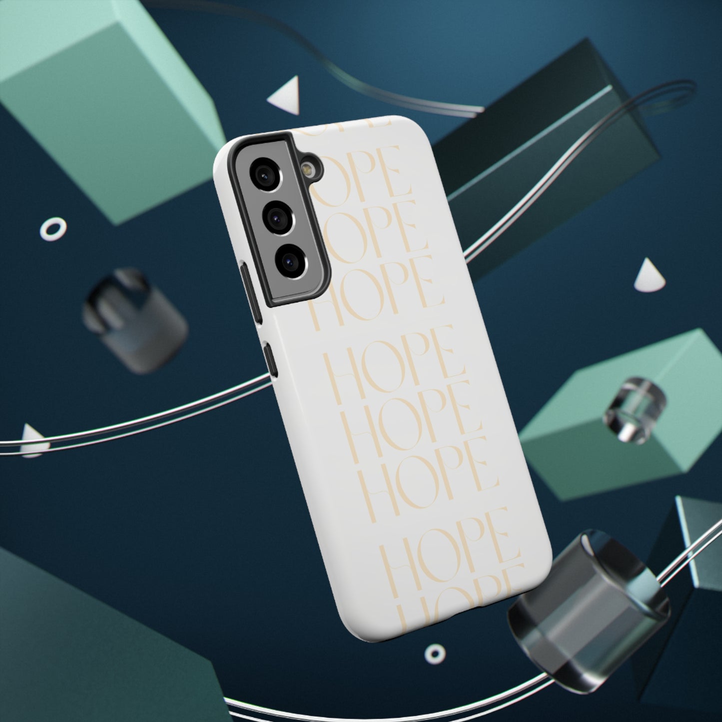 White Message of HOPE Impact-Resistant Cases