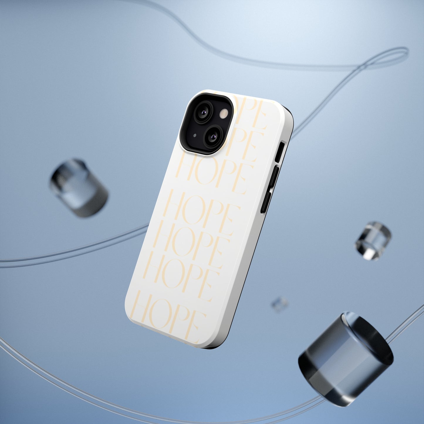White Message of HOPE Impact-Resistant Cases