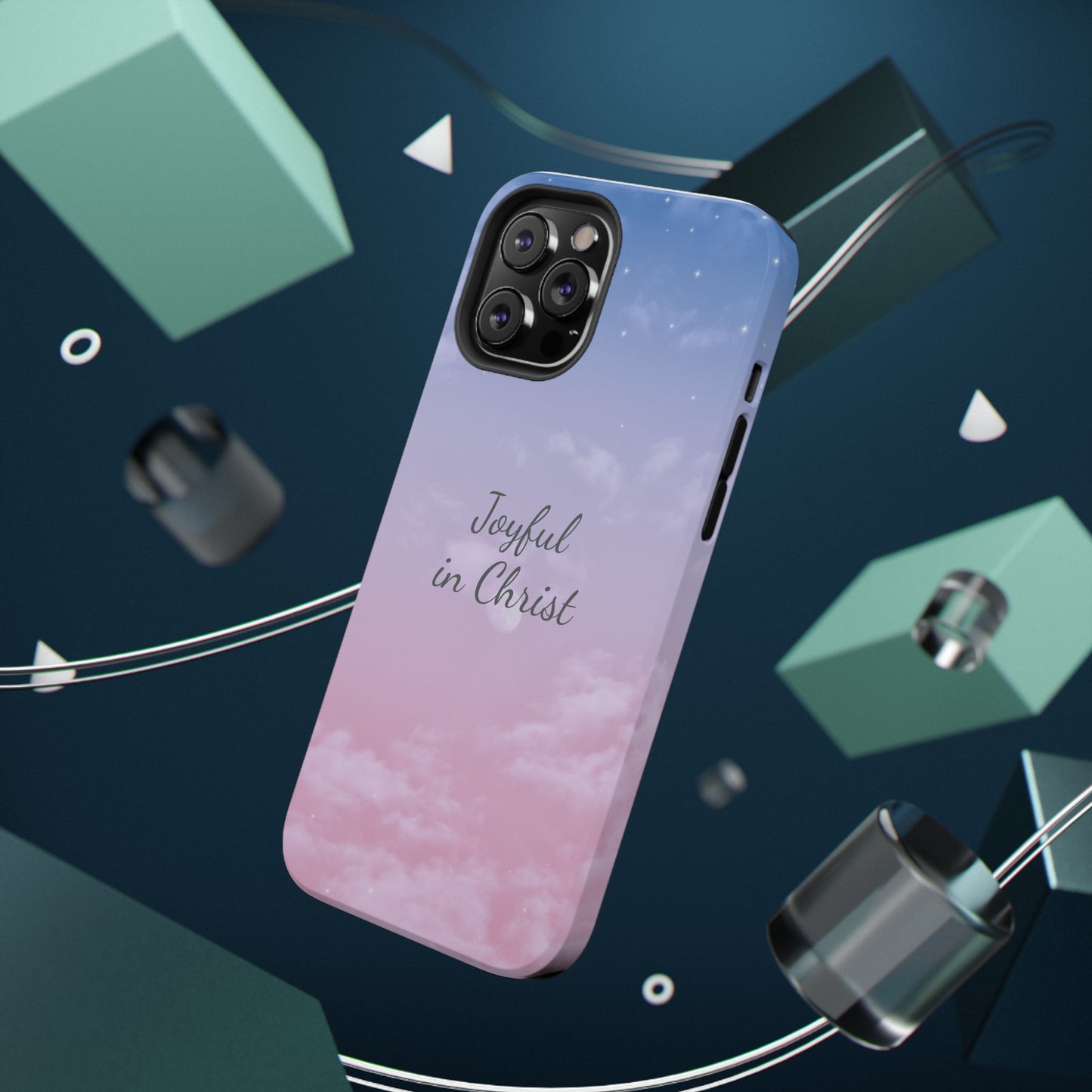 Joyful with Christ Impact-Resistant Cases