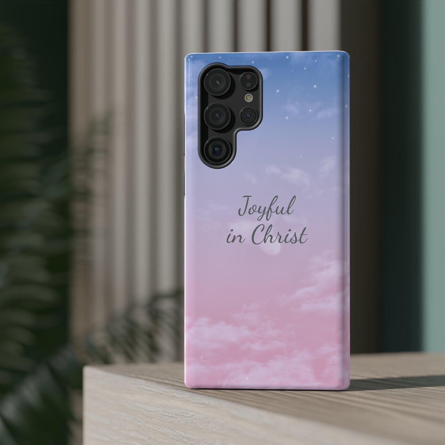 Joyful with Christ Impact-Resistant Cases