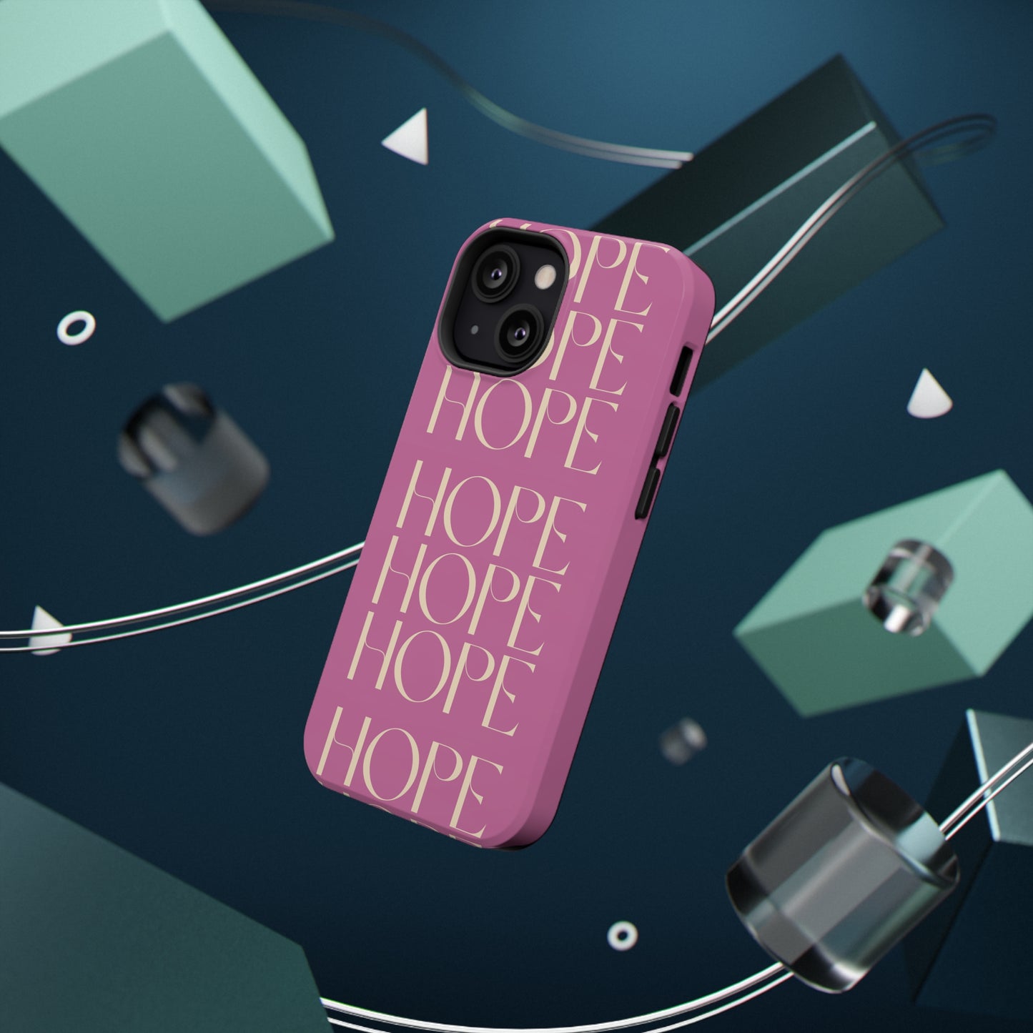 Message of HOPE Pink Impact-Resistant Cases