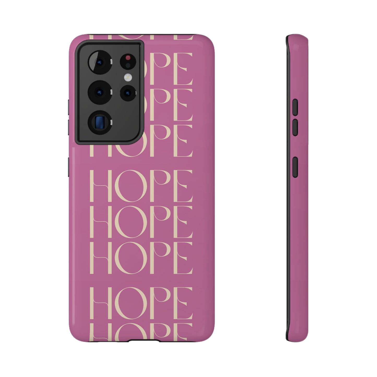 Message of HOPE Pink Impact-Resistant Cases