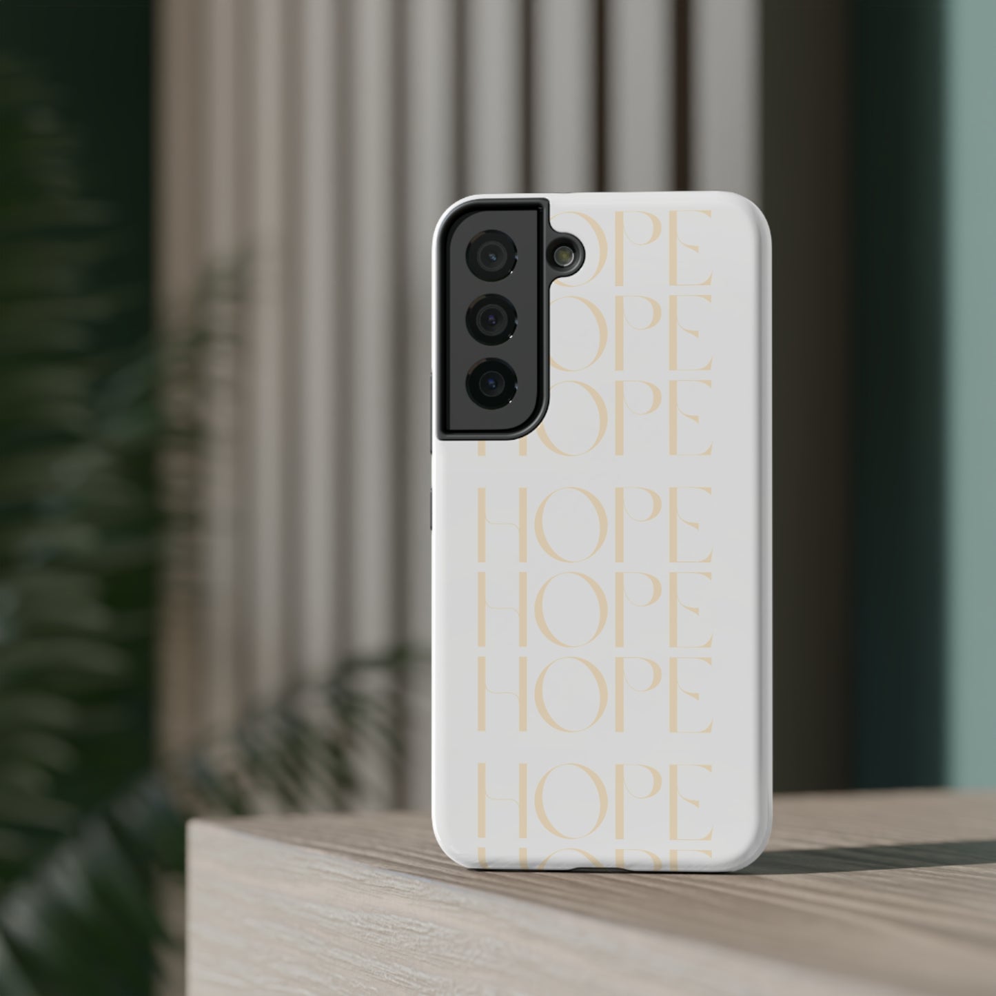 White Message of HOPE Impact-Resistant Cases