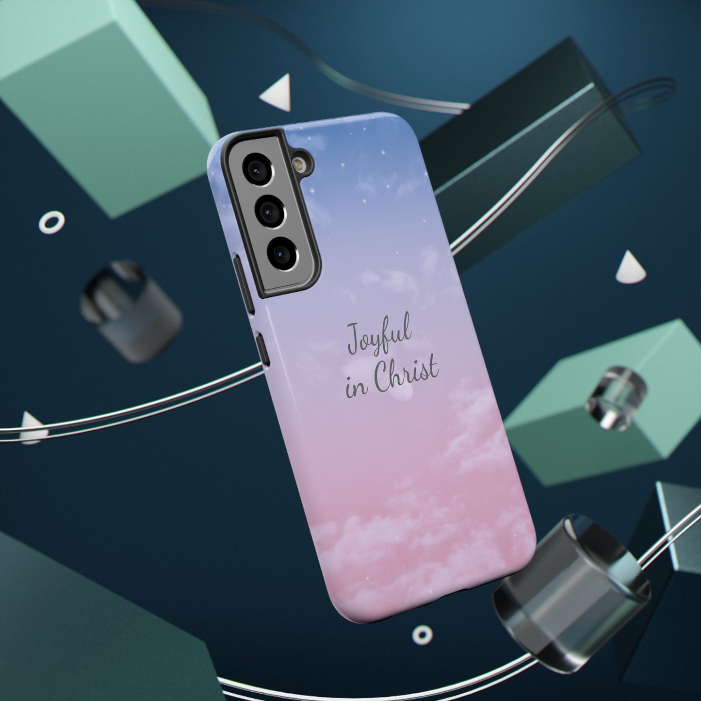 Joyful with Christ Impact-Resistant Cases