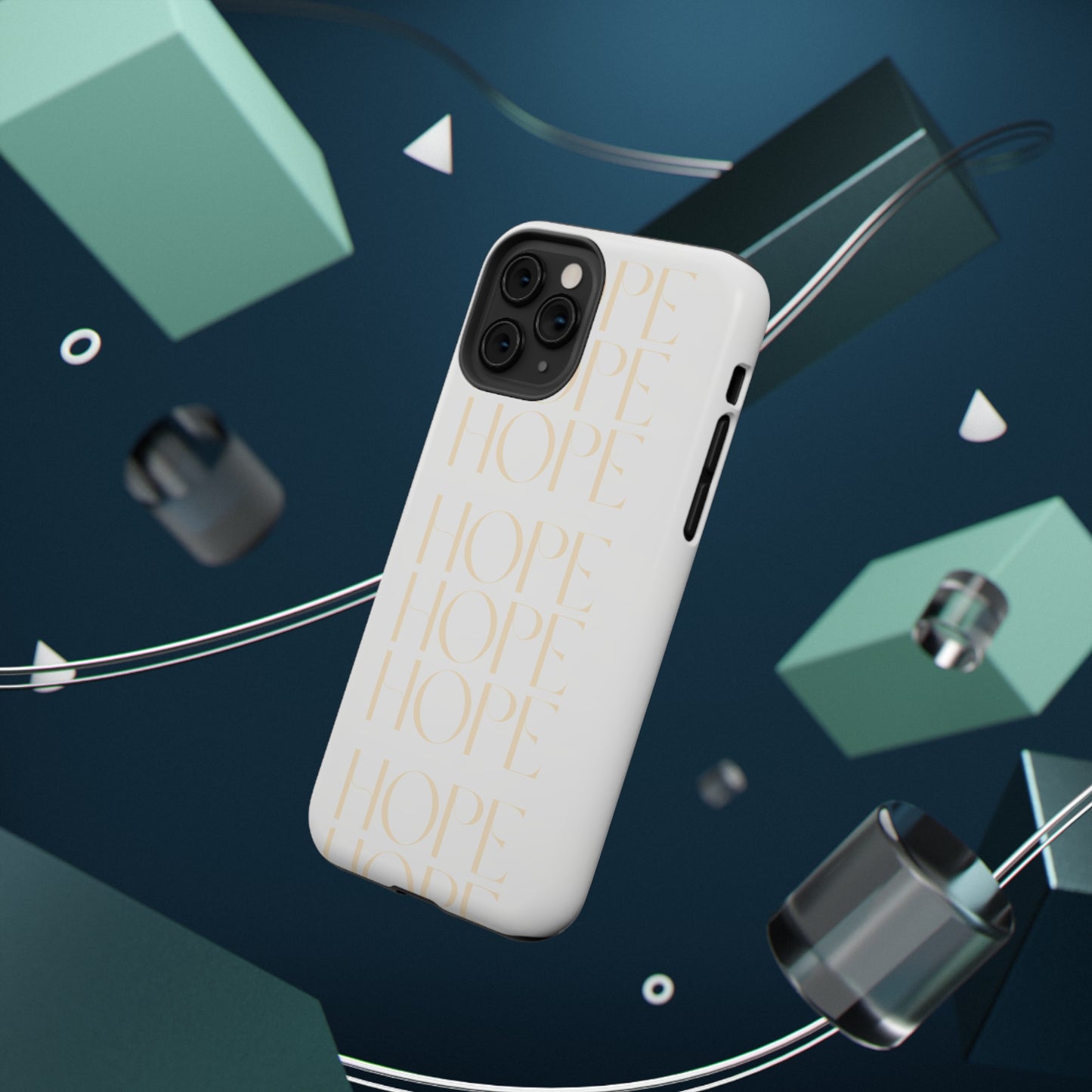 White Message of HOPE Impact-Resistant Cases