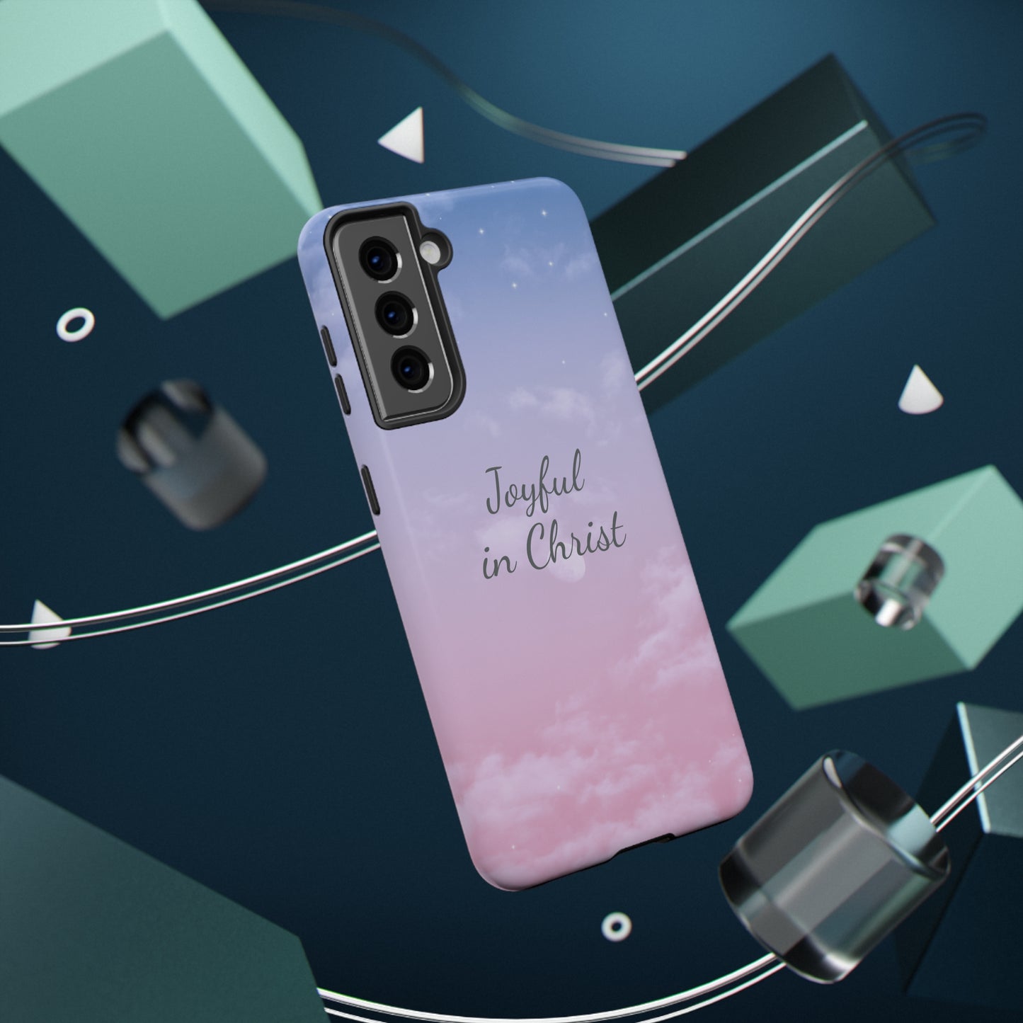 Joyful with Christ Impact-Resistant Cases