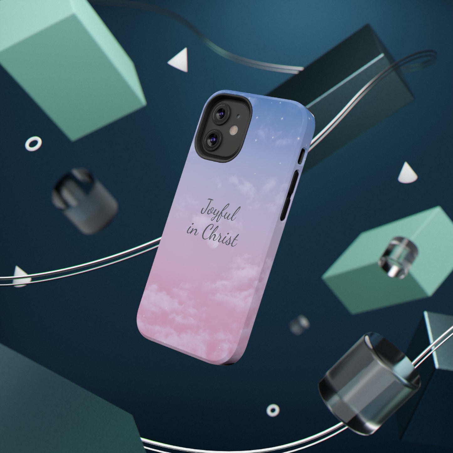 Joyful with Christ Impact-Resistant Cases