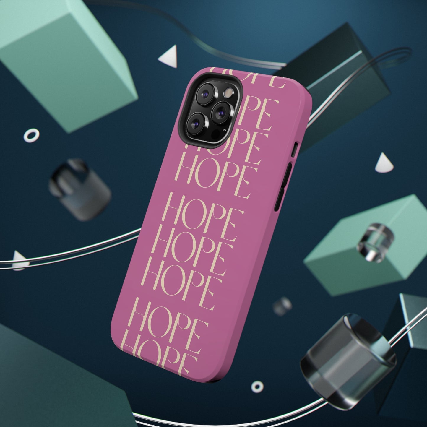 Message of HOPE Pink Impact-Resistant Cases