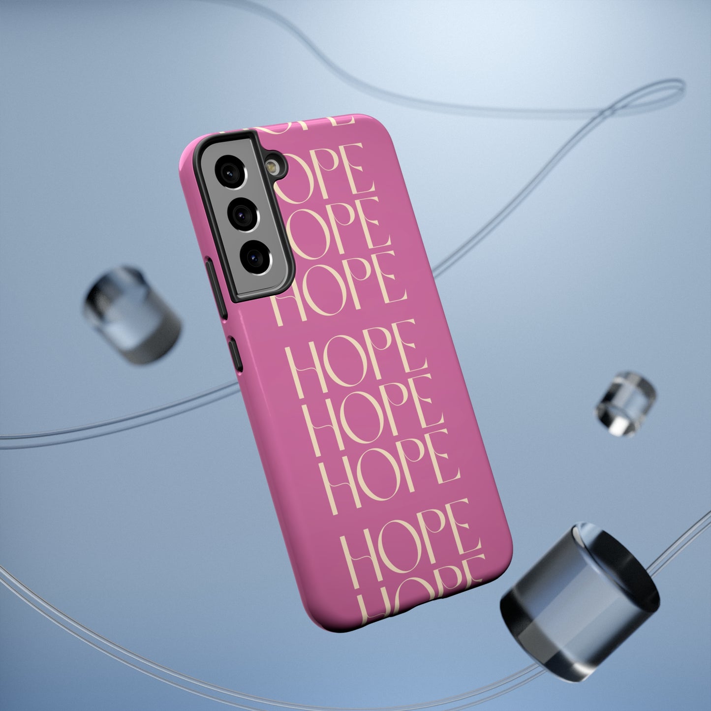 Message of HOPE Pink Impact-Resistant Cases