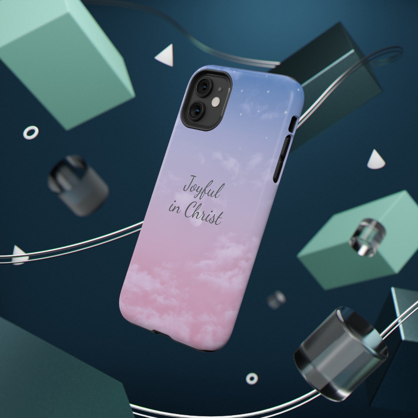 Joyful with Christ Impact-Resistant Cases