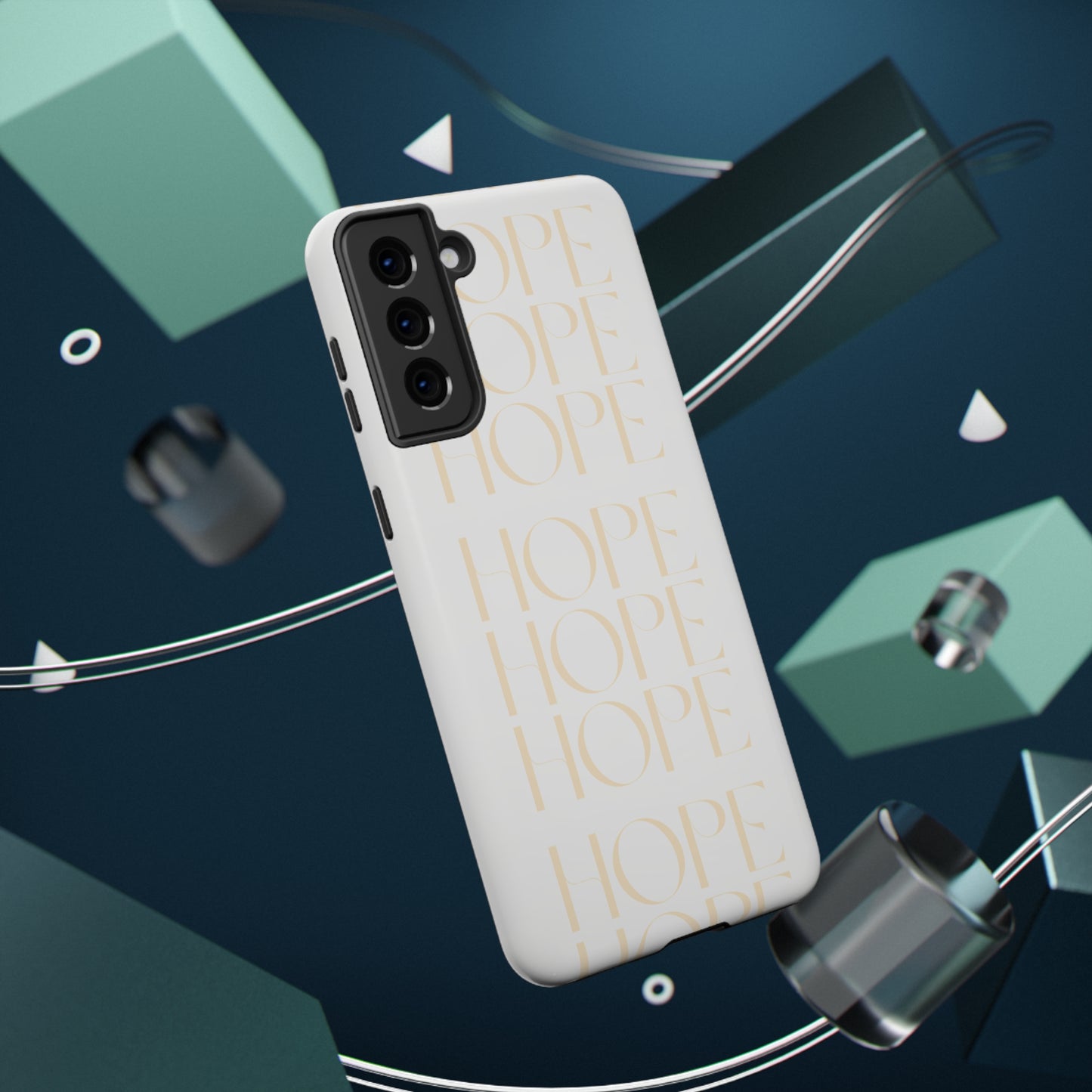 White Message of HOPE Impact-Resistant Cases