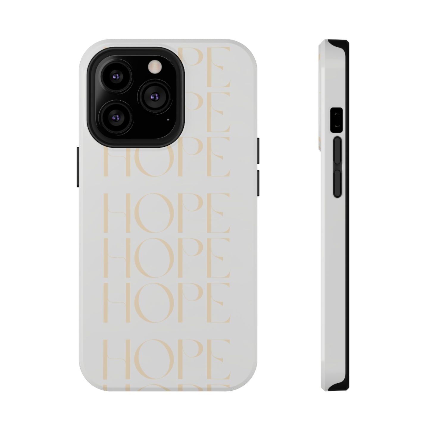 White Message of HOPE Impact-Resistant Cases
