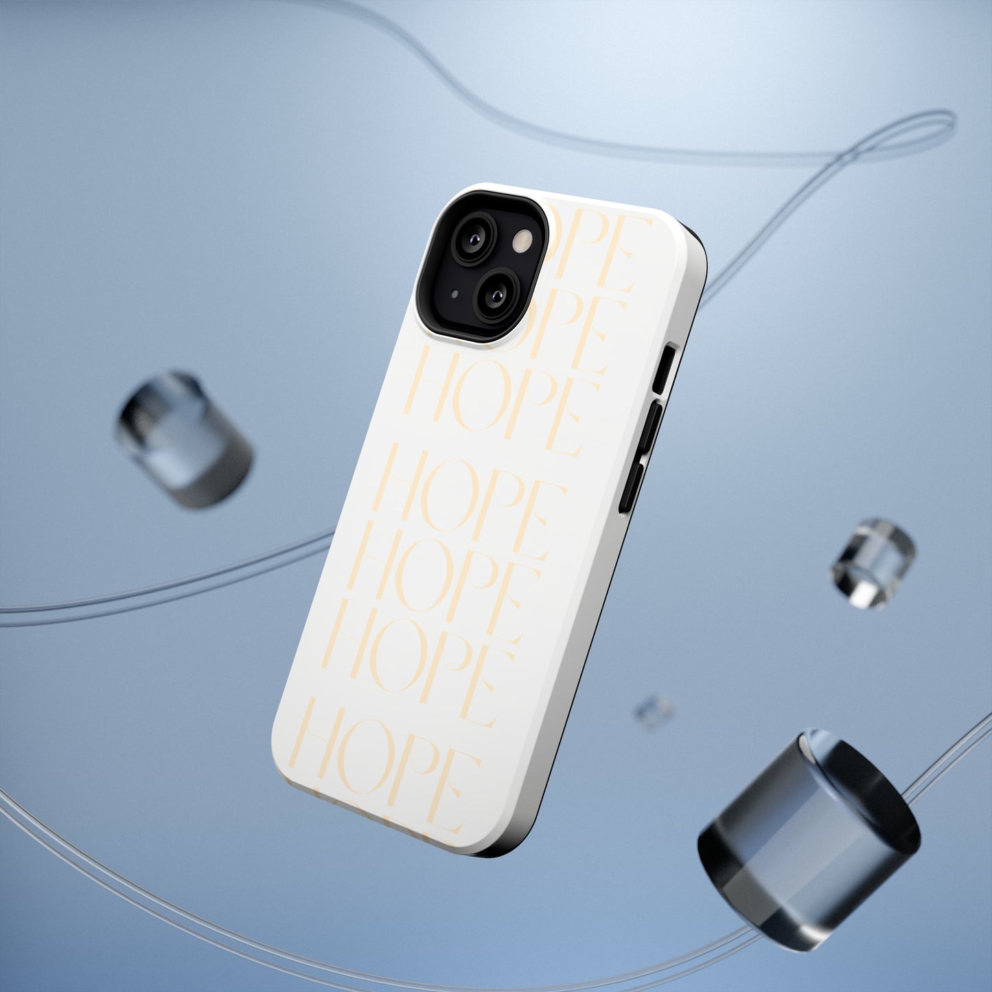 White Message of HOPE Impact-Resistant Cases