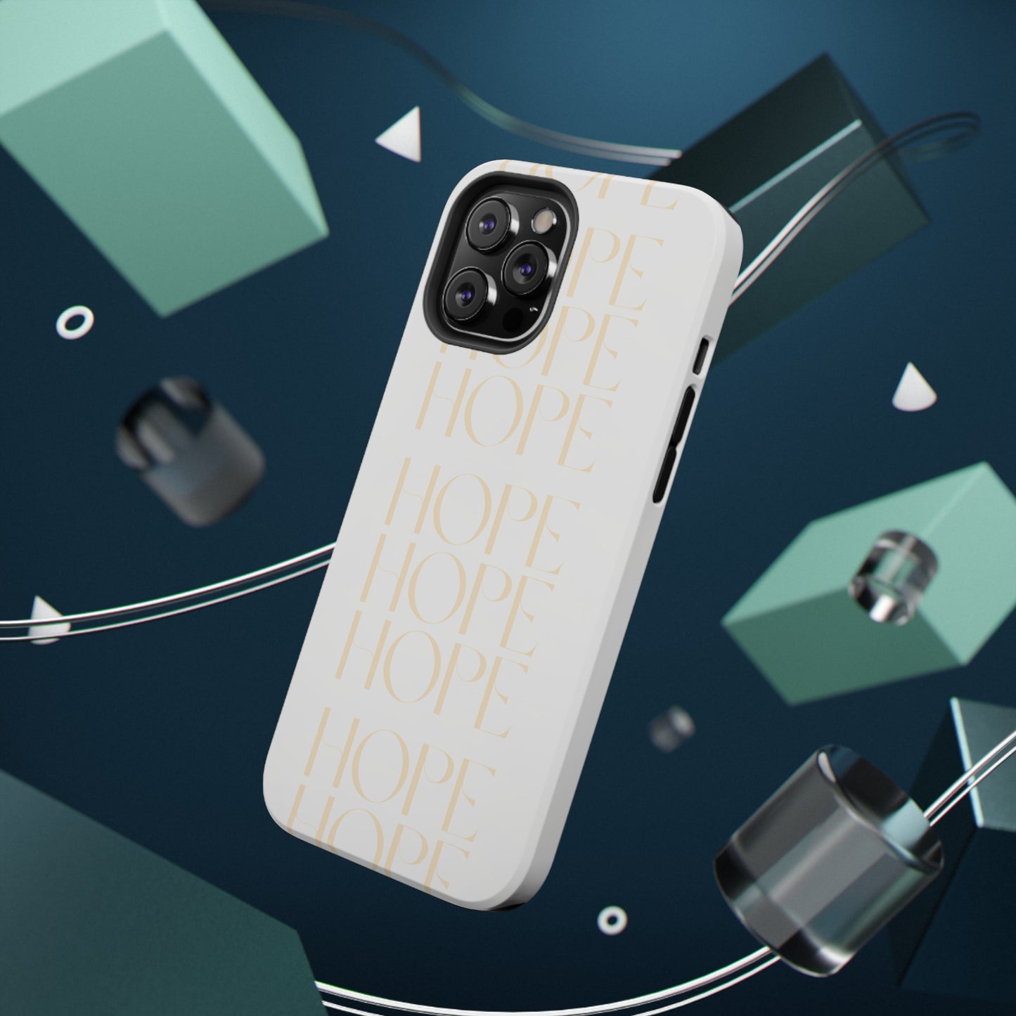 White Message of HOPE Impact-Resistant Cases