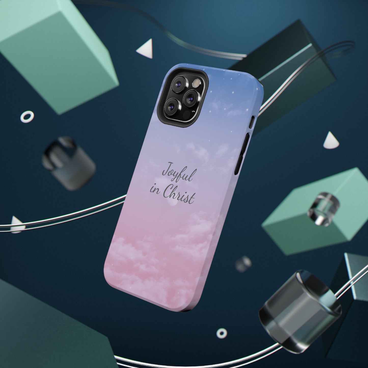 Joyful with Christ Impact-Resistant Cases
