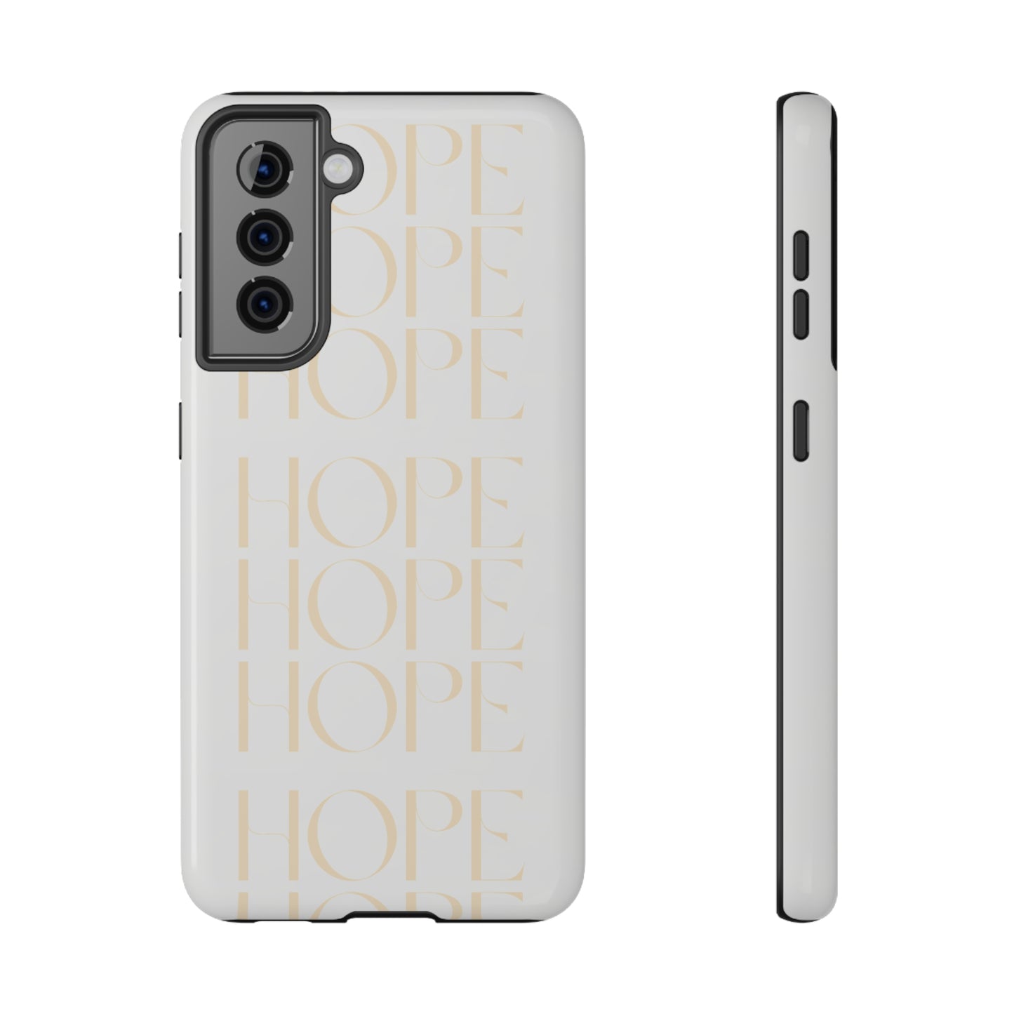 White Message of HOPE Impact-Resistant Cases