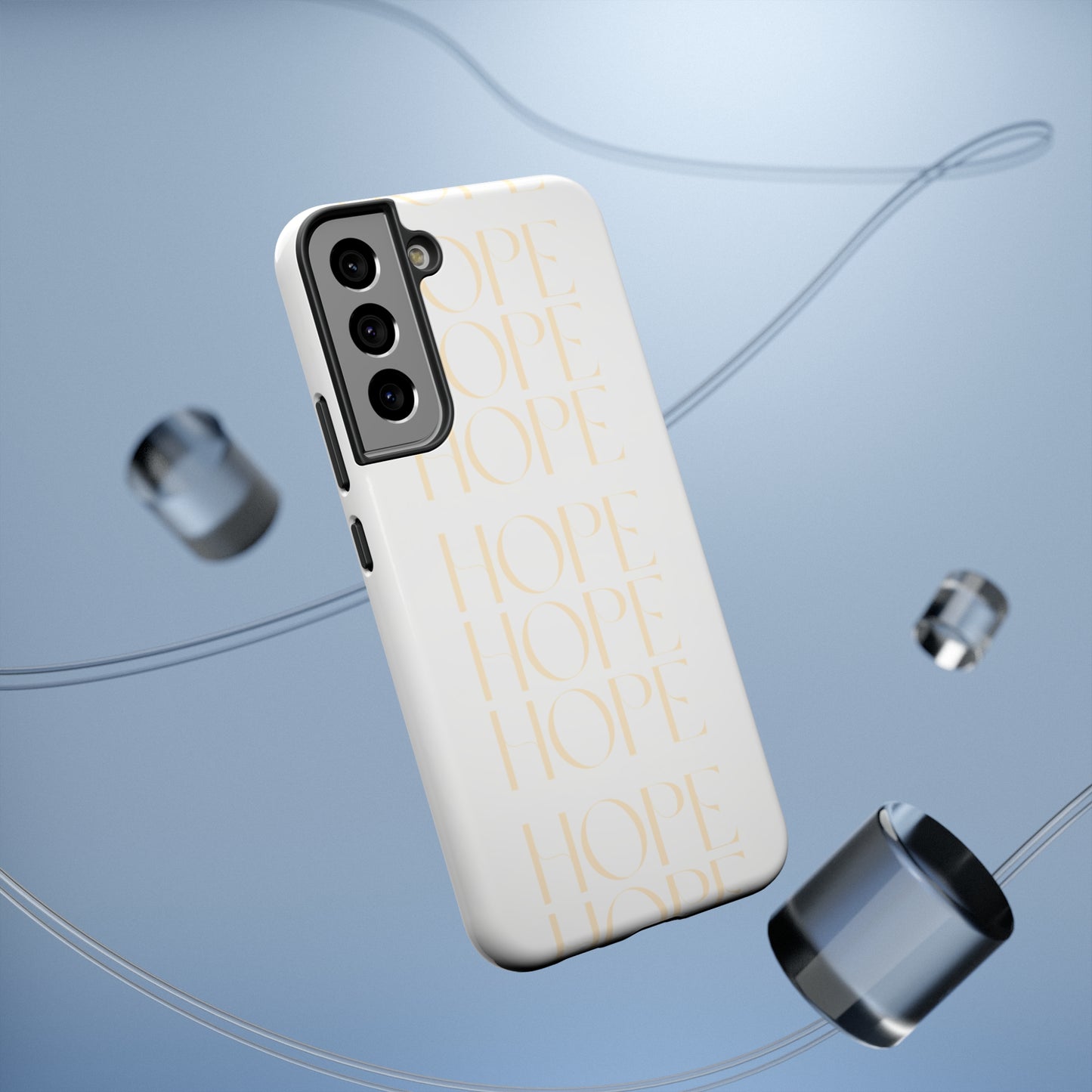 White Message of HOPE Impact-Resistant Cases