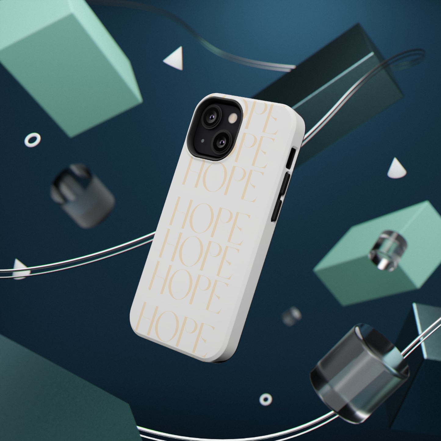 White Message of HOPE Impact-Resistant Cases