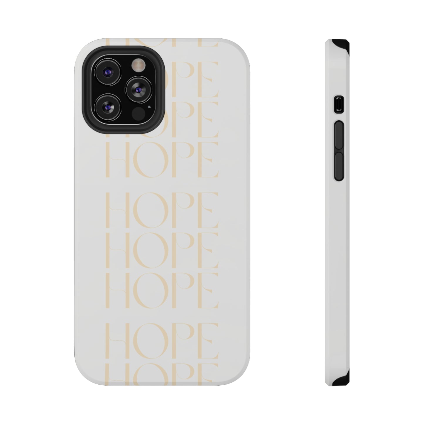 White Message of HOPE Impact-Resistant Cases