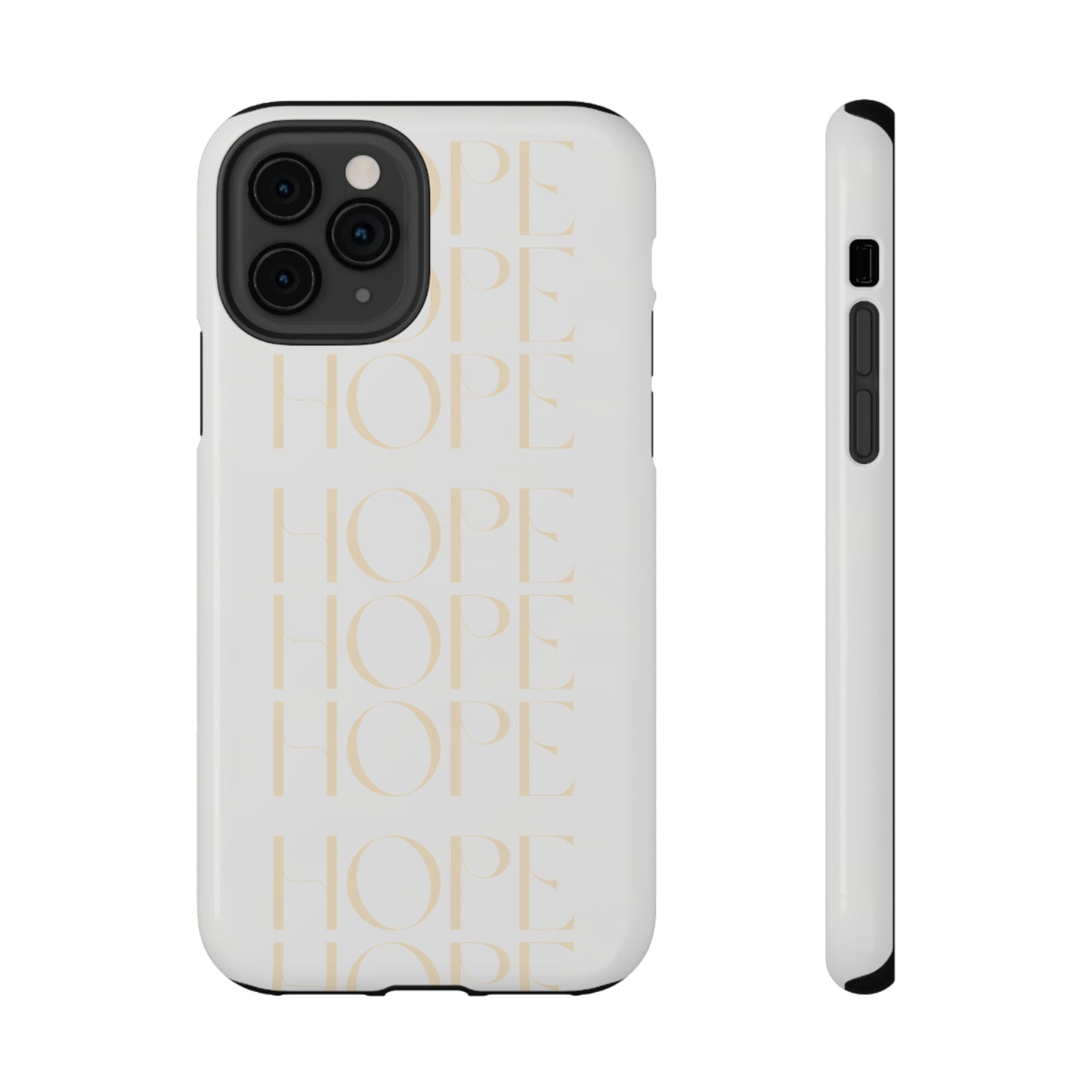 White Message of HOPE Impact-Resistant Cases