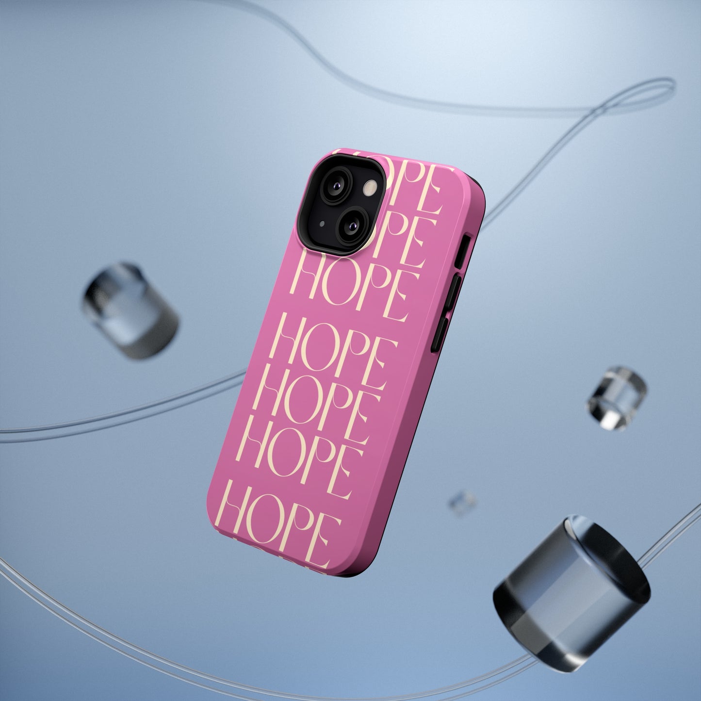 Message of HOPE Pink Impact-Resistant Cases