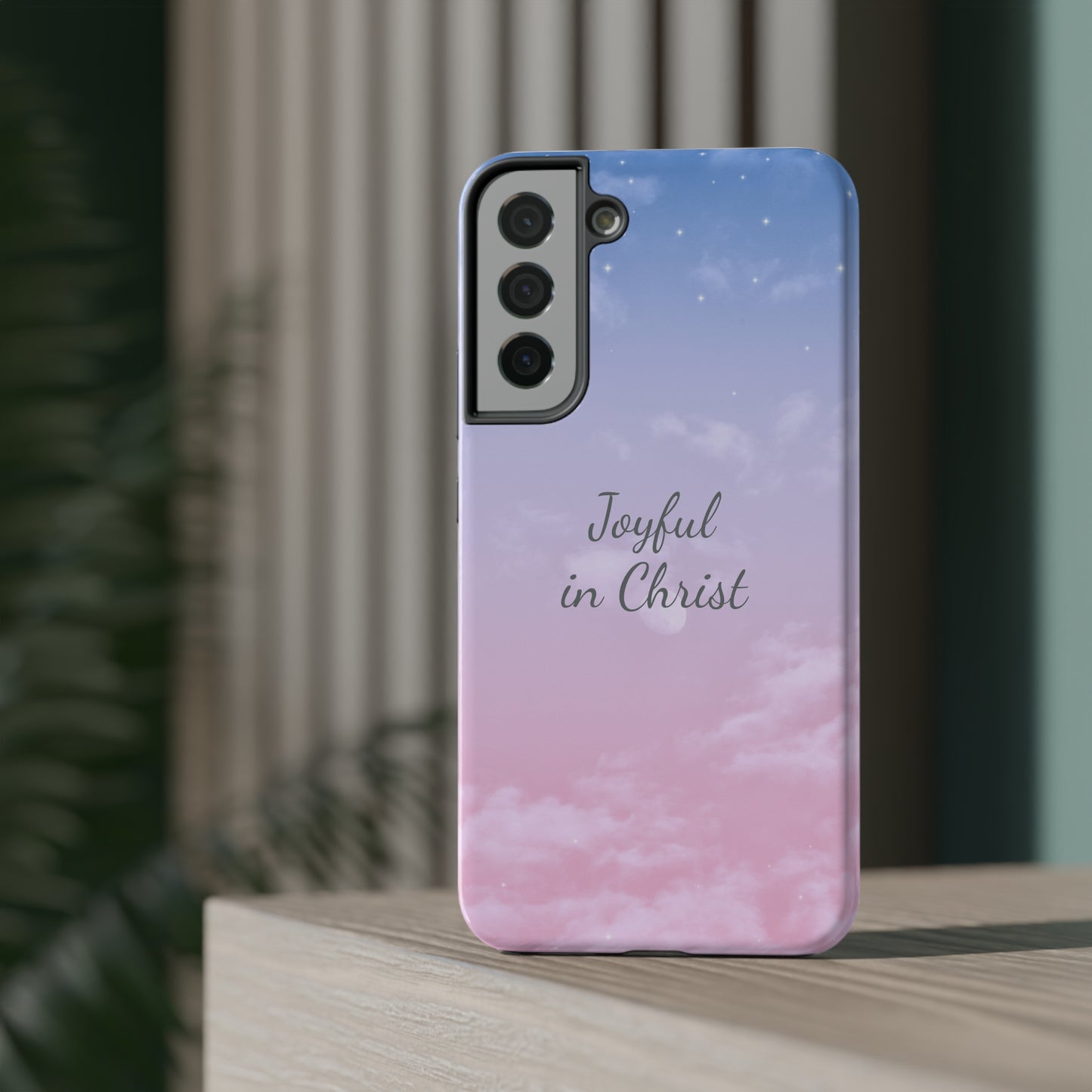 Joyful with Christ Impact-Resistant Cases