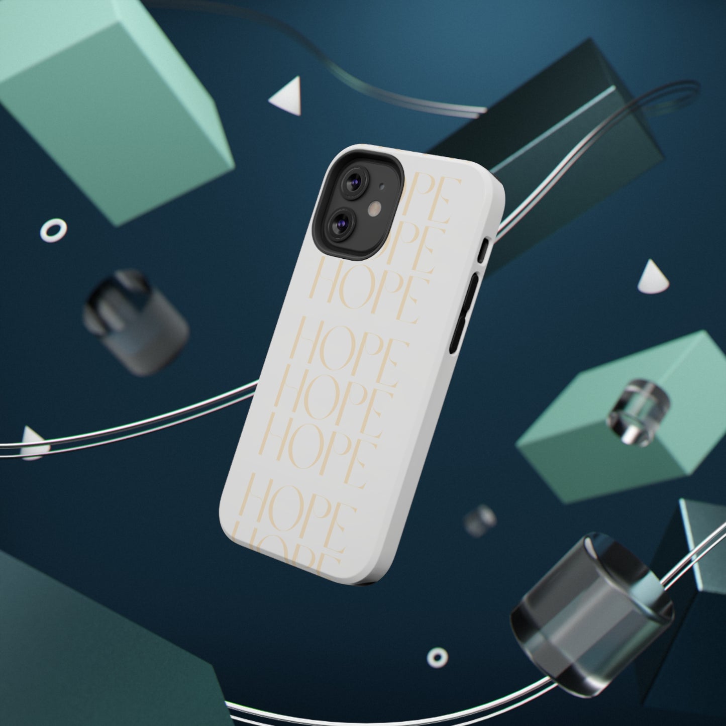White Message of HOPE Impact-Resistant Cases