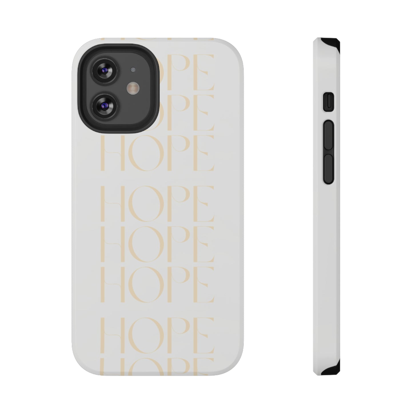 White Message of HOPE Impact-Resistant Cases