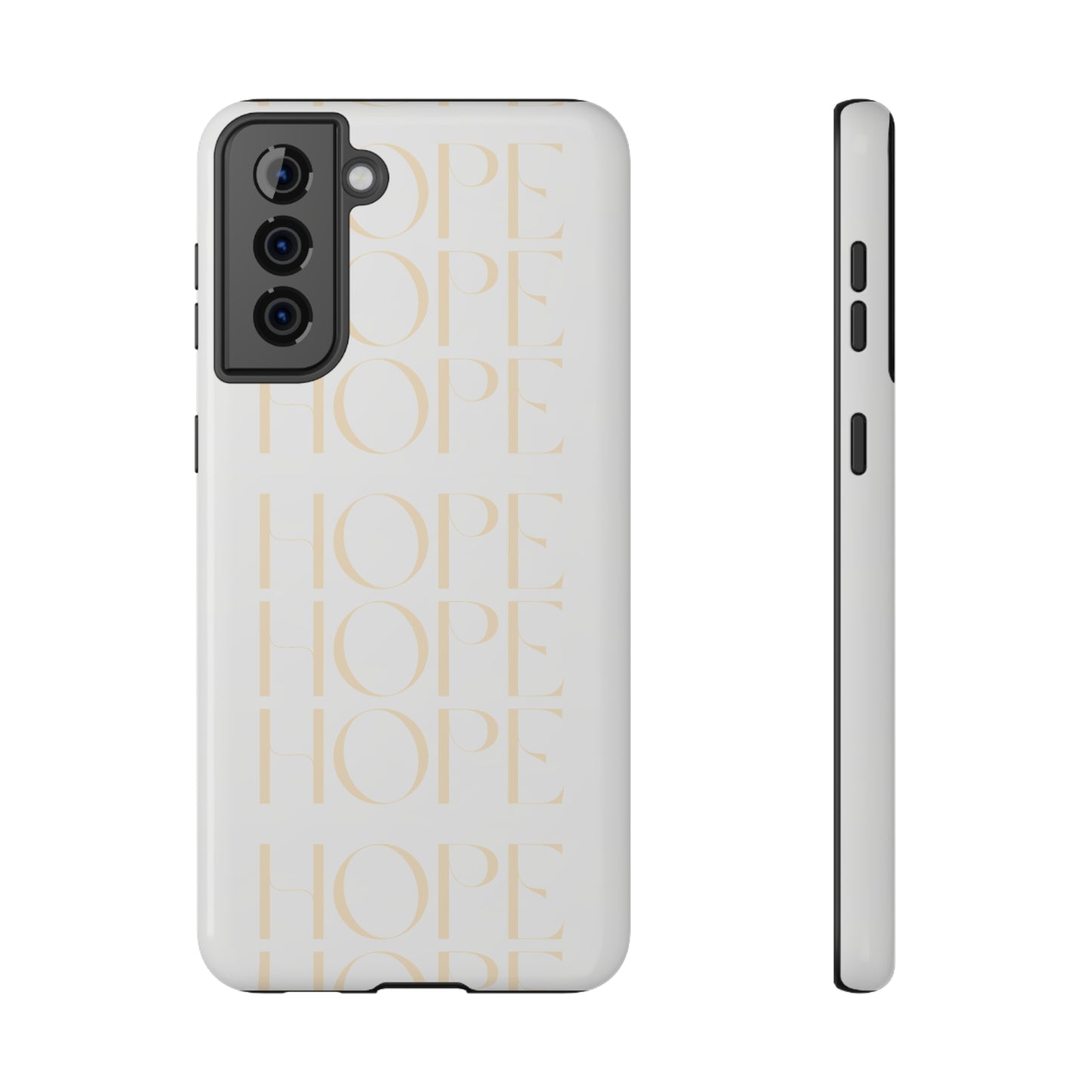 White Message of HOPE Impact-Resistant Cases