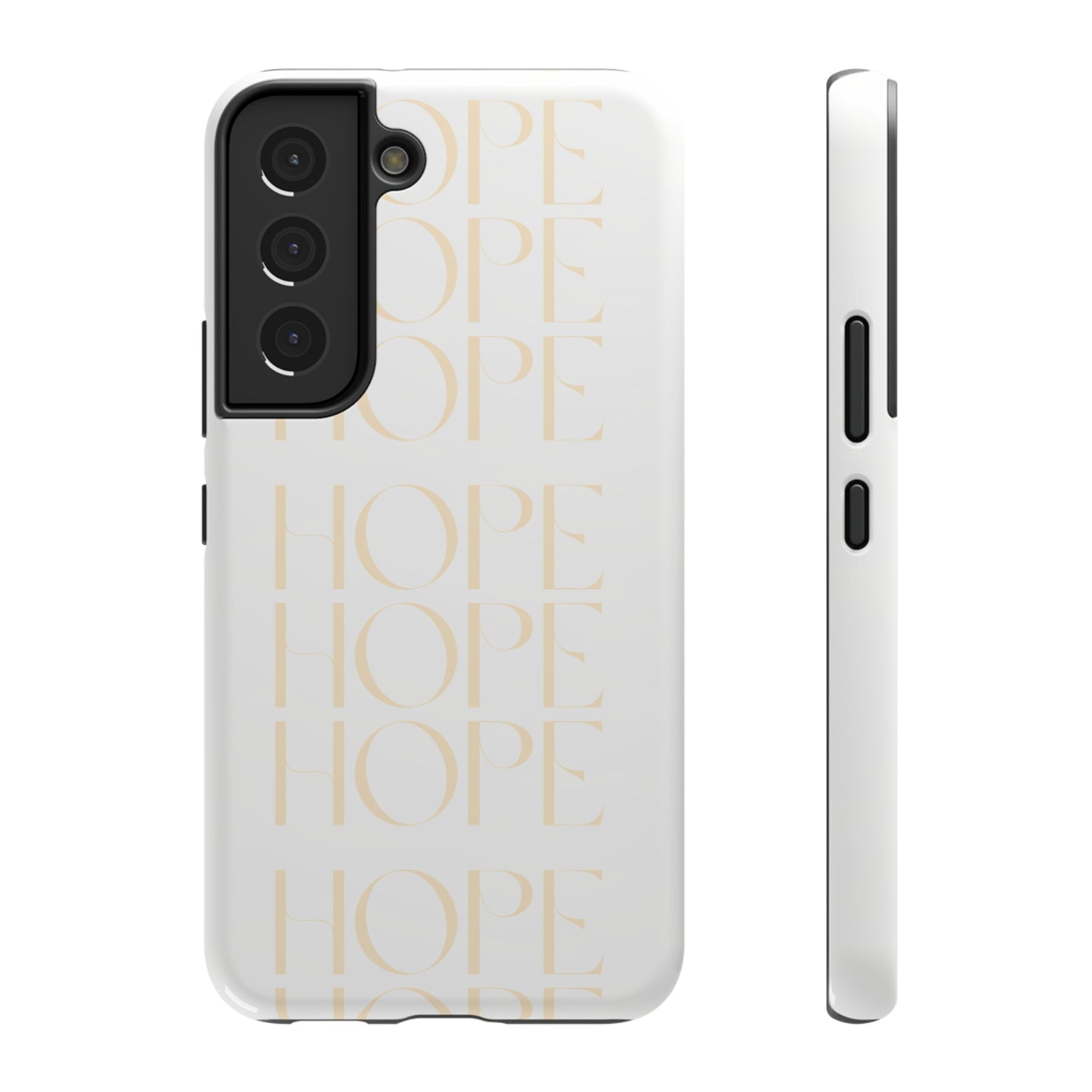 White Message of HOPE Impact-Resistant Cases