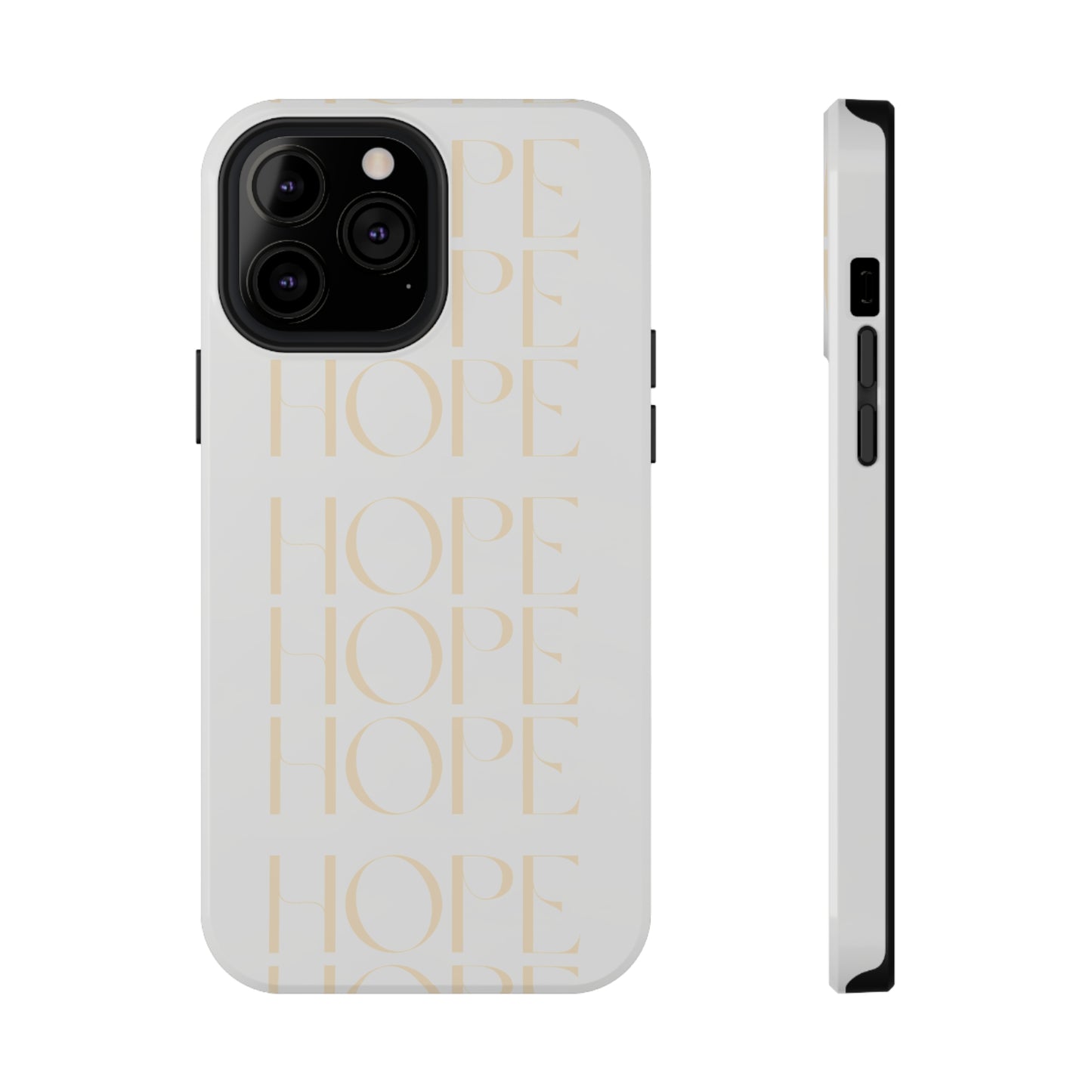 White Message of HOPE Impact-Resistant Cases