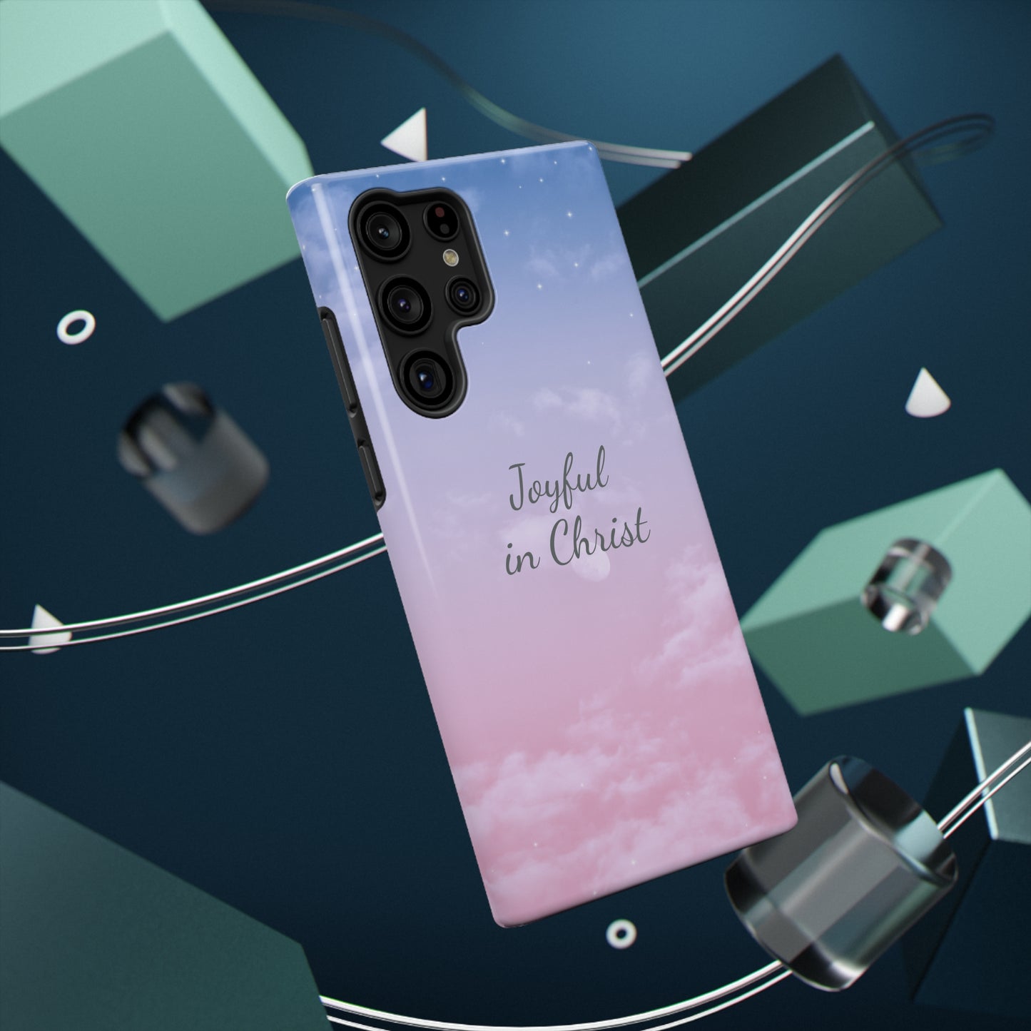 Joyful with Christ Impact-Resistant Cases