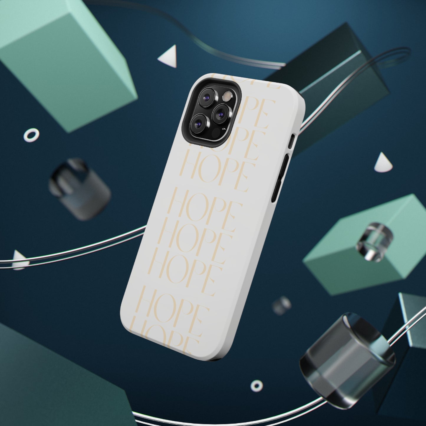White Message of HOPE Impact-Resistant Cases