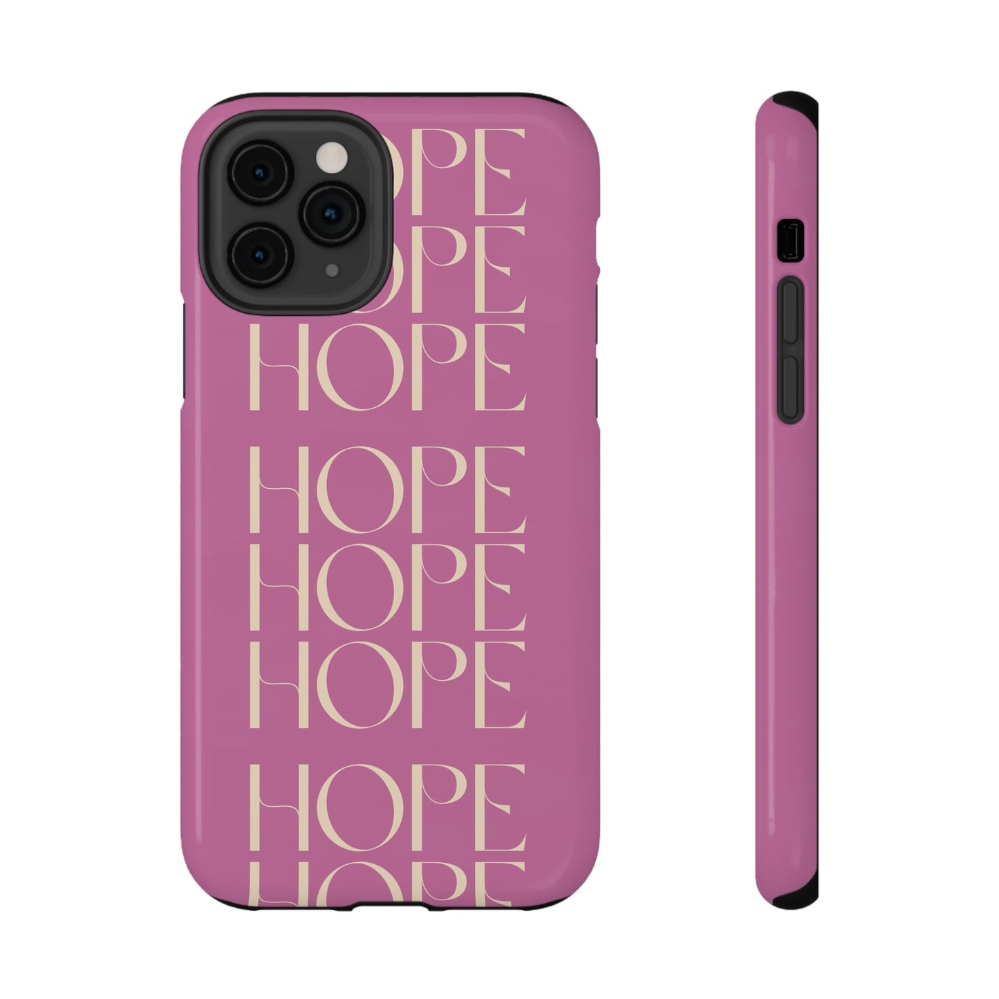 Message of HOPE Pink Impact-Resistant Cases