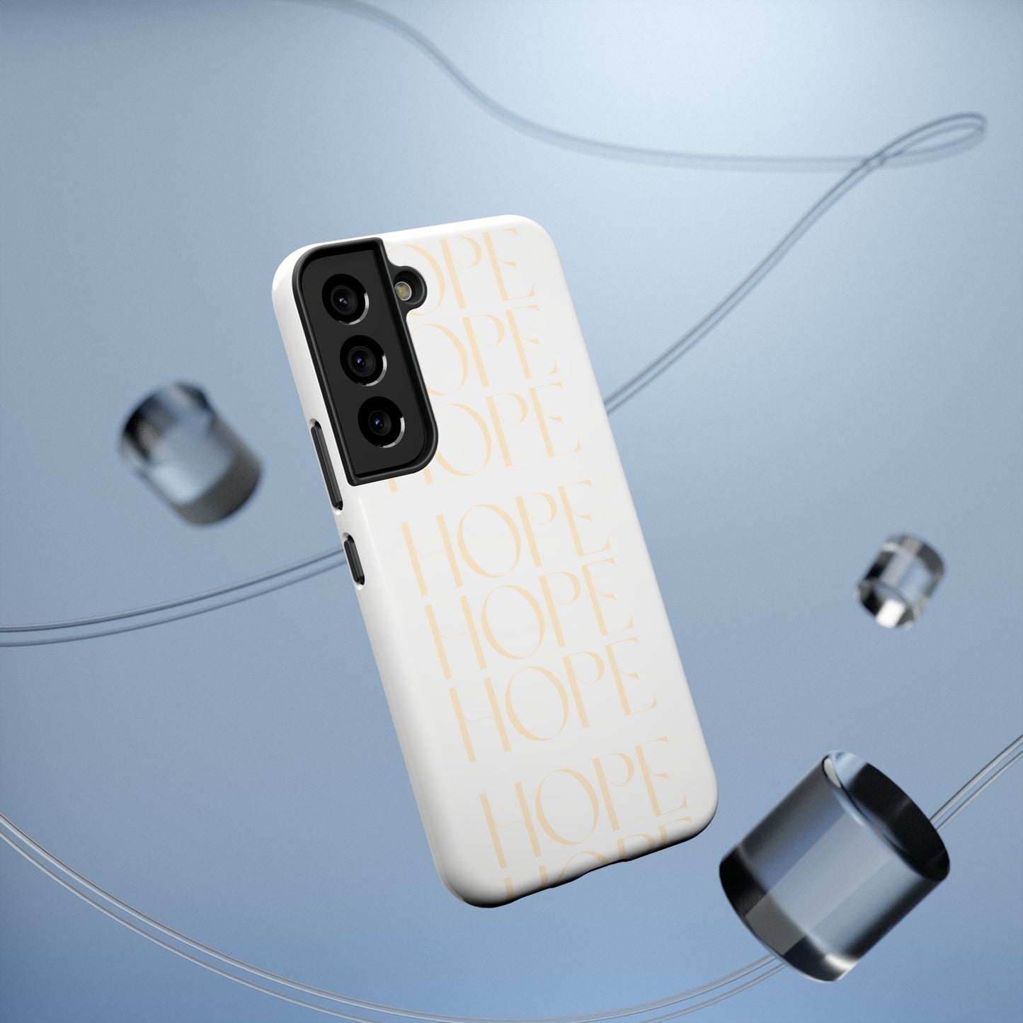White Message of HOPE Impact-Resistant Cases