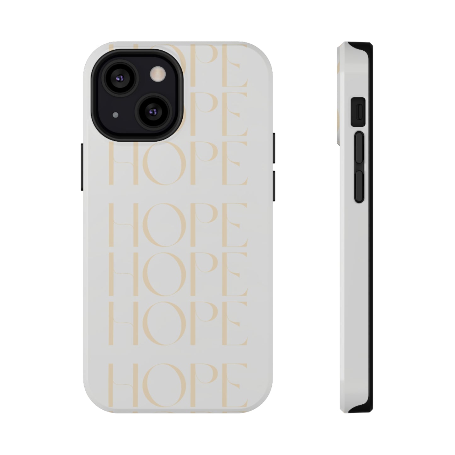 White Message of HOPE Impact-Resistant Cases