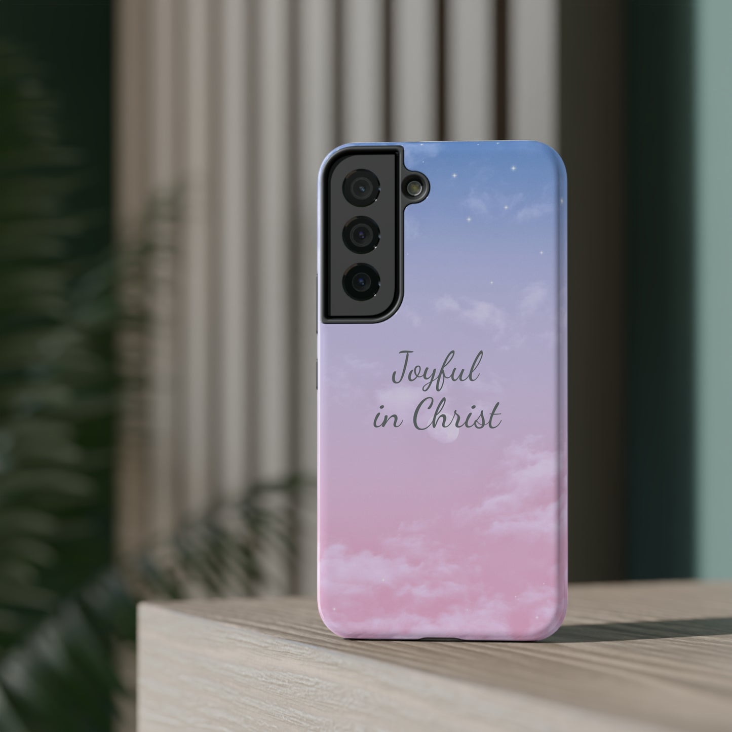 Joyful with Christ Impact-Resistant Cases