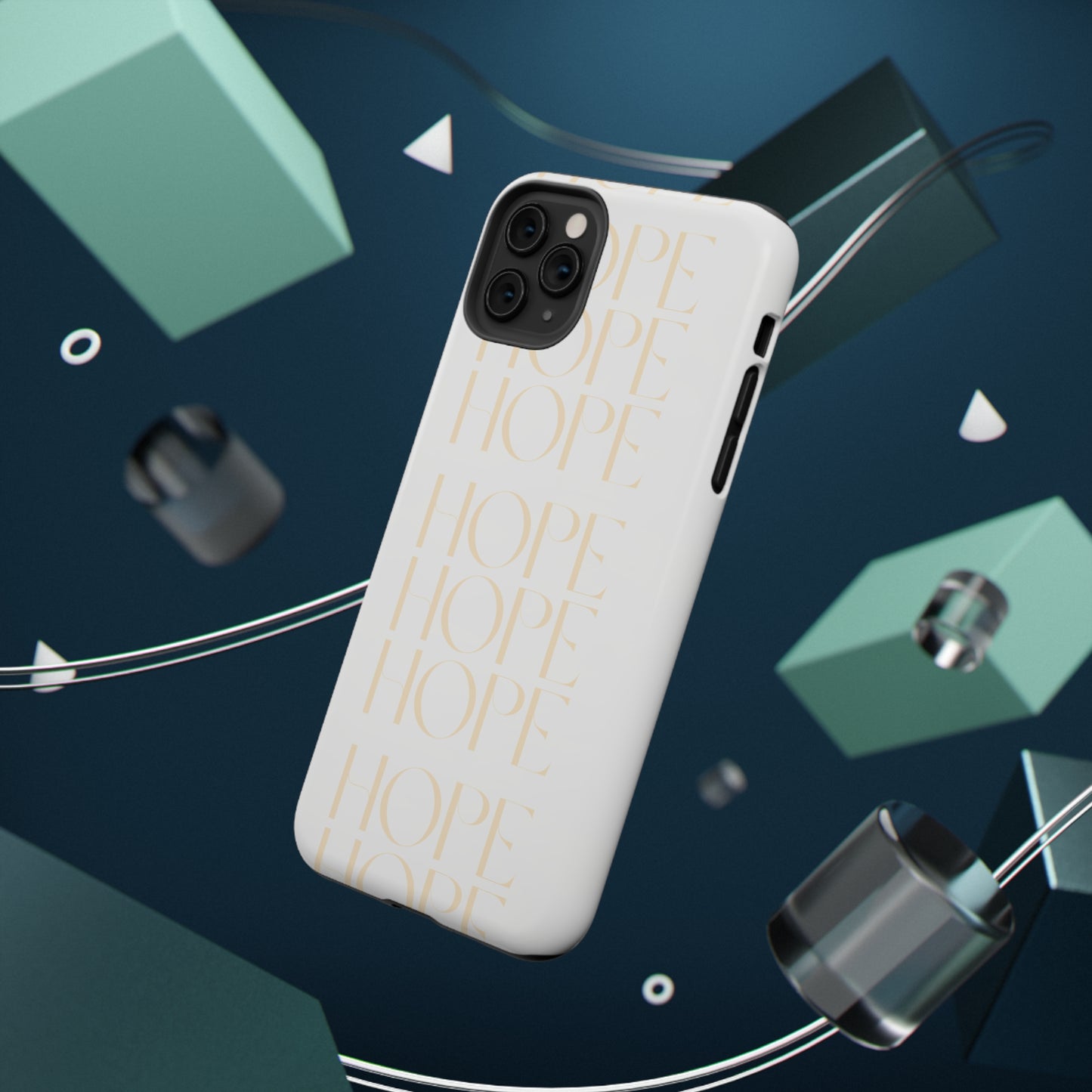 White Message of HOPE Impact-Resistant Cases