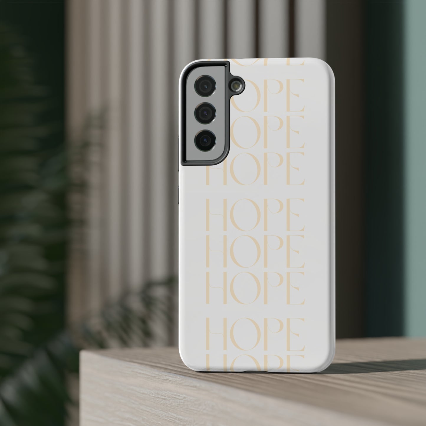 White Message of HOPE Impact-Resistant Cases