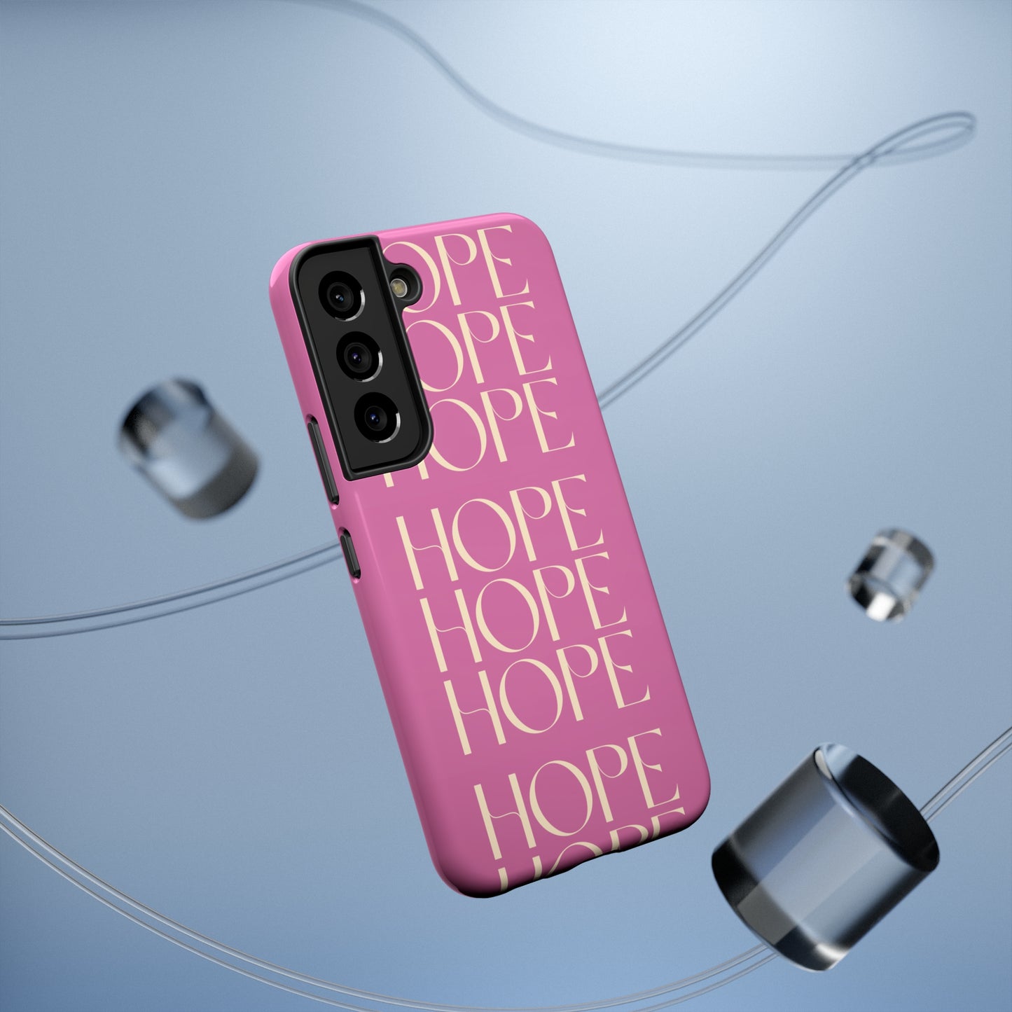 Message of HOPE Pink Impact-Resistant Cases