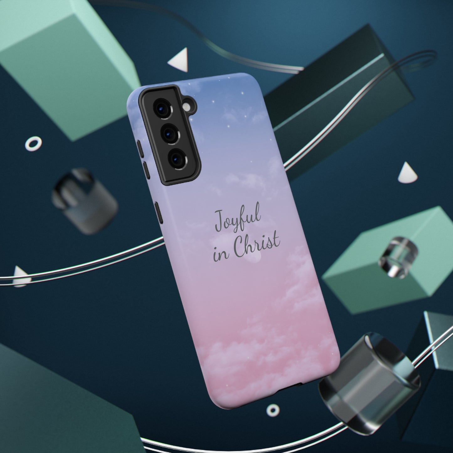Joyful with Christ Impact-Resistant Cases