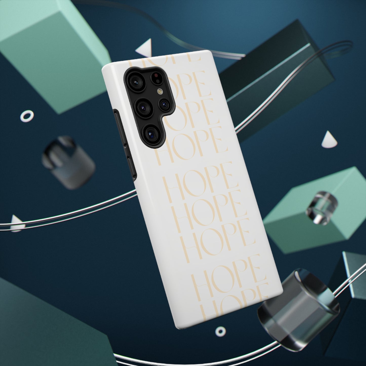 White Message of HOPE Impact-Resistant Cases