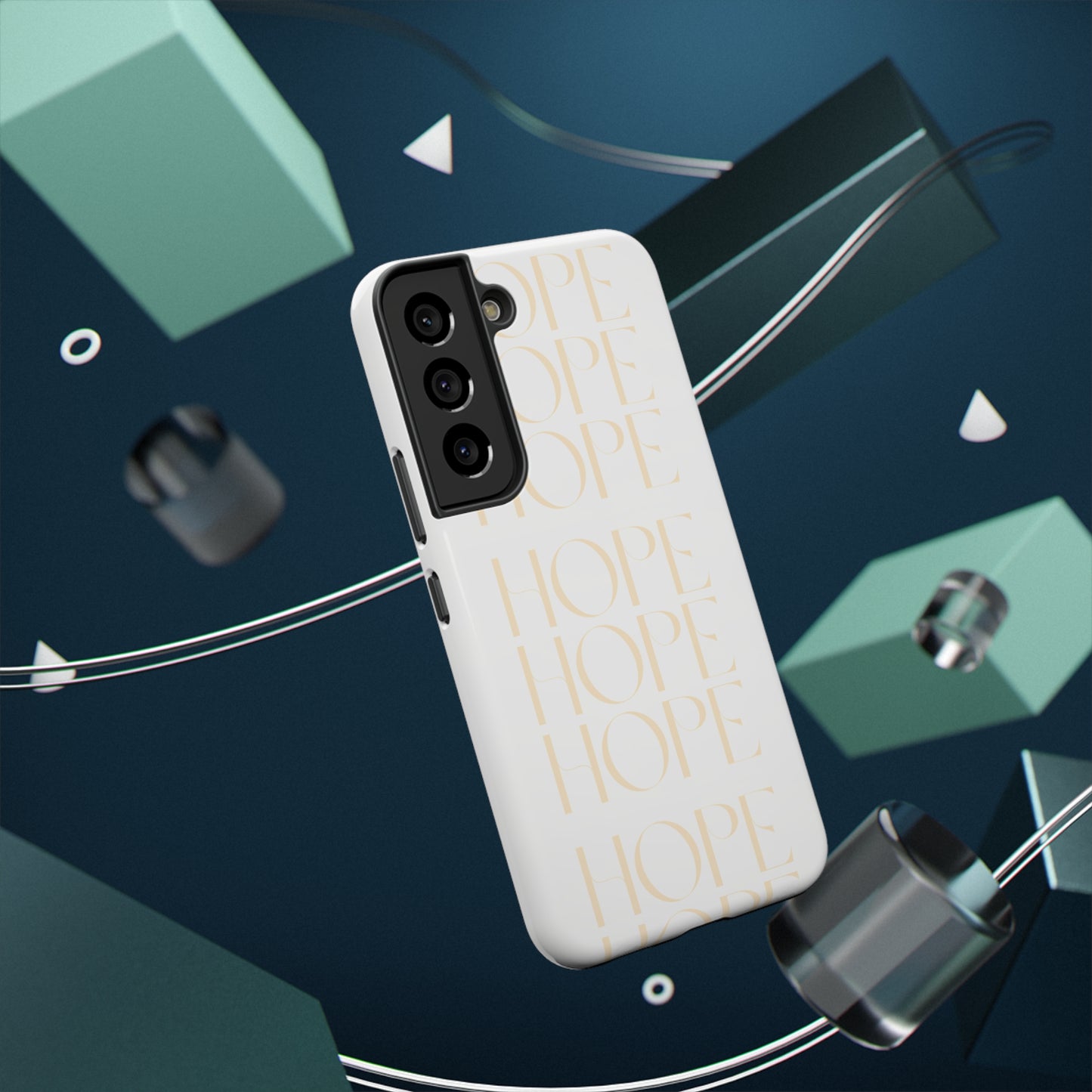 White Message of HOPE Impact-Resistant Cases