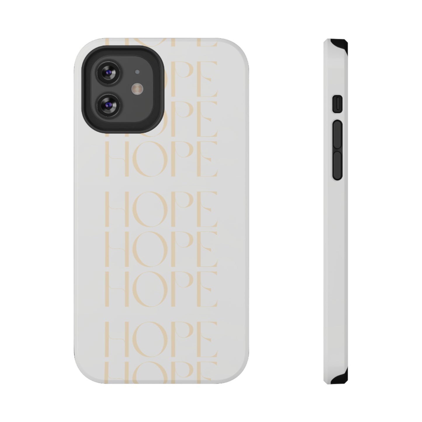 White Message of HOPE Impact-Resistant Cases