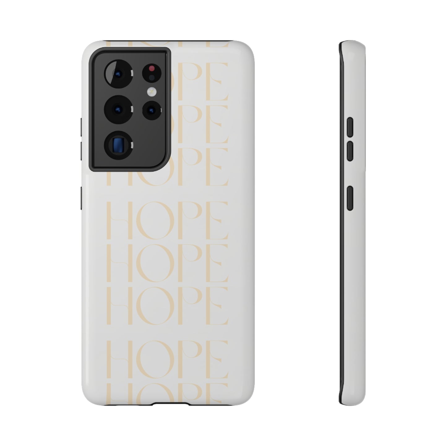 White Message of HOPE Impact-Resistant Cases